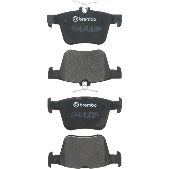 KT04306 Low-Met Brake Pad and UV Coated Vented  Brake Disc Kit Brembo Canada