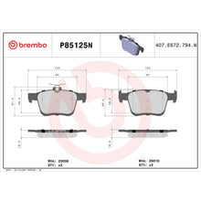 Charger l'image dans la galerie, KT00A37 Brembo Ceramic Brake Pad and UV Coated Solid  Brake Disc Kit Brembo Brake Canada