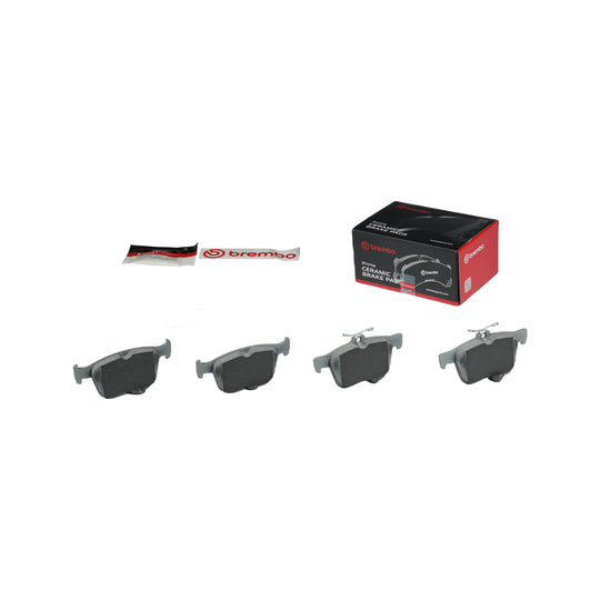 KT00A37 Brembo Ceramic Brake Pad and UV Coated Solid  Brake Disc Kit Brembo Brake Canada