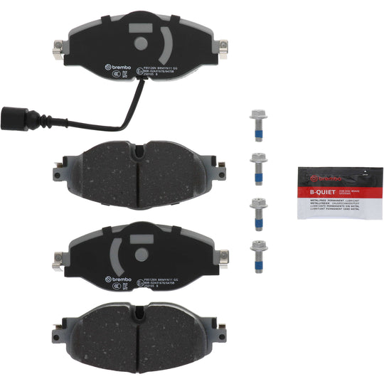 KTX0145 Brembo Ceramic Brake Pad and XTRA Vented Drilled Brake Disc Kit Brembo Brake Canada