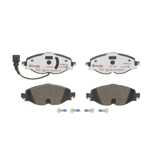 P85126X Brembo XTRA Low-Met Disc Brake Pad Set Brembo Brake Canada