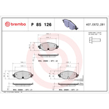 Load image into Gallery viewer, KTX4084 Brembo Low-Met Brake Pad and XTRA Vented Drilled Brake Disc Kit Brembo Brake Canada