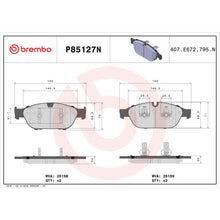 Load image into Gallery viewer, KT00592 Brembo Ceramic Brake Pad and UV Coated PVT  Brake Disc Kit Brembo Brake Canada