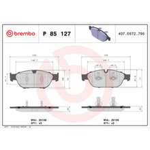 Load image into Gallery viewer, KT04014 Brembo Low-Met Brake Pad and UV Coated PVT  Brake Disc Kit Brembo Brake Canada