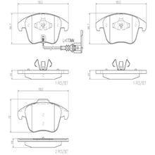 Load image into Gallery viewer, P85130N Brembo PRIME Ceramic Disc Brake Pad Set Brembo Brake Canada