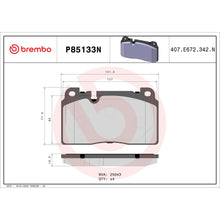 Load image into Gallery viewer, P85133N PRIME Ceramic Disc Brake Pad Set Brembo Canada