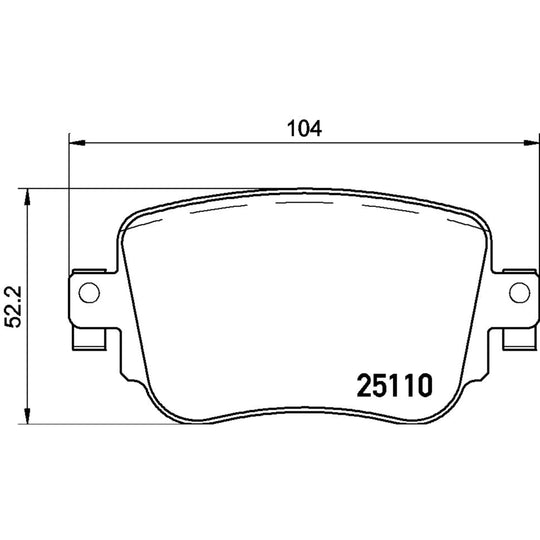 P85135X Brembo XTRA Low-Met Disc Brake Pad Set Brembo Brake Canada