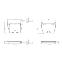 Charger l'image dans la galerie, P85138N Brembo PRIME Ceramic Disc Brake Pad Set Brembo Brake Canada