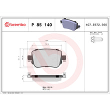 Load image into Gallery viewer, KT04340 Low-Met Brake Pad and UV Coated Solid  Brake Disc Kit Brembo Canada