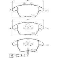 Charger l'image dans la galerie, P85146X Brembo XTRA Low-Met Disc Brake Pad Set Brembo Brake Canada
