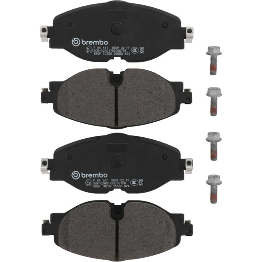 KTX4082 Brembo Low-Met Brake Pad and XTRA Vented Drilled Brake Disc Kit Brembo Brake Canada