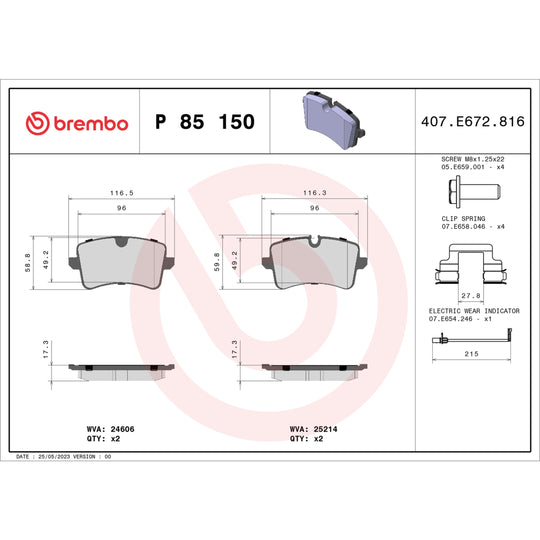 KT04485 Brembo Low-Met Brake Pad and UV Coated PVT  Brake Disc Kit Brembo Brake Canada