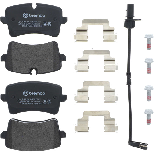 KT04485 Brembo Low-Met Brake Pad and UV Coated PVT  Brake Disc Kit Brembo Brake Canada