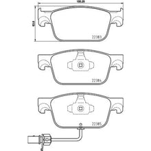 Load image into Gallery viewer, P85153X Brembo XTRA Low-Met Disc Brake Pad Set Brembo Brake Canada