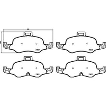 Load image into Gallery viewer, P85160X Brembo XTRA Low-Met Disc Brake Pad Set Brembo Brake Canada