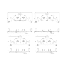 Charger l'image dans la galerie, P85164NX Brembo XTRA Ceramic Disc Brake Pad Set Brembo Brake Canada