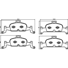 Load image into Gallery viewer, P85164X Brembo XTRA Low-Met Disc Brake Pad Set Brembo Brake Canada