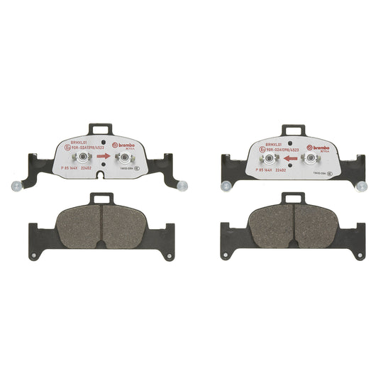 P85164X Brembo XTRA Low-Met Disc Brake Pad Set Brembo Brake Canada