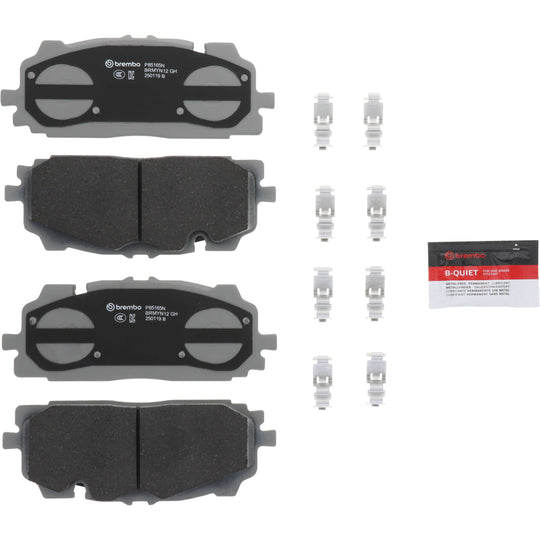 P85165N Brembo PRIME Ceramic Disc Brake Pad Set Brembo Brake Canada