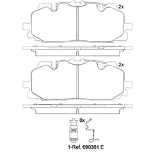 Charger l'image dans la galerie, P85165X Brembo XTRA Low-Met Disc Brake Pad Set Brembo Brake Canada
