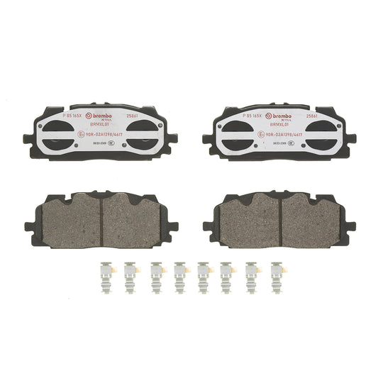 P85165X Brembo XTRA Low-Met Disc Brake Pad Set Brembo Brake Canada