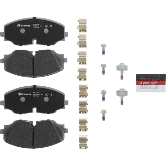 P85176N Brembo PRIME Ceramic Disc Brake Pad Set Brembo Brake Canada