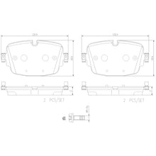 Load image into Gallery viewer, P85180N Brembo PRIME Ceramic Disc Brake Pad Set Brembo Brake Canada