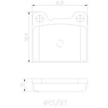 Load image into Gallery viewer, P86002N Brembo PRIME Ceramic Disc Brake Pad Set Brembo Brake Canada