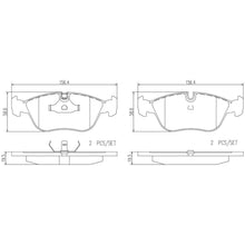 Charger l'image dans la galerie, P86013N Brembo PRIME Ceramic Disc Brake Pad Set Brembo Brake Canada