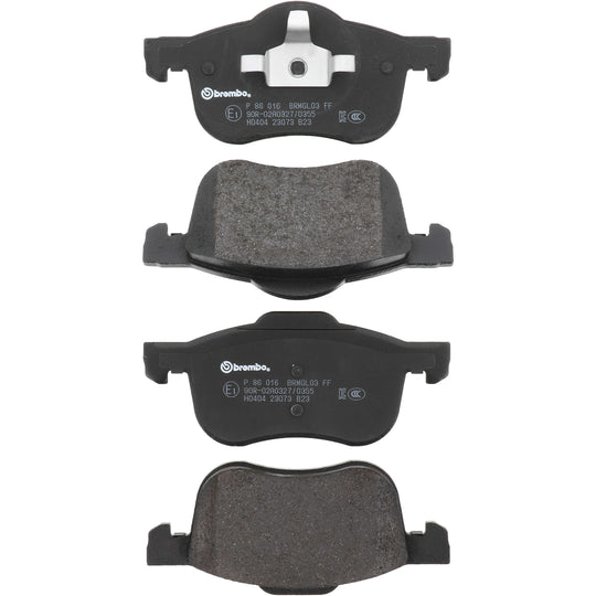 P86016 Brembo Premium Low-Met OE Equivalent Pad Brembo Brake Canada