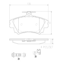 Load image into Gallery viewer, P86017N Brembo PRIME Ceramic Disc Brake Pad Set Brembo Brake Canada