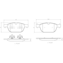 Load image into Gallery viewer, P86023 Brembo Premium Low-Met OE Equivalent Pad Brembo Brake Canada