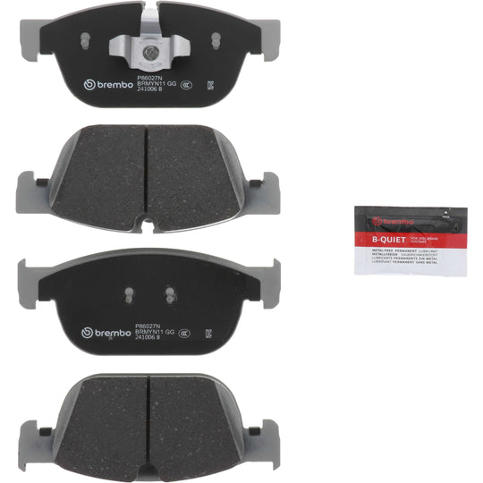 P86027N Brembo PRIME Ceramic Disc Brake Pad Set Brembo Brake Canada