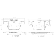 Charger l'image dans la galerie, P86029N Brembo PRIME Ceramic Disc Brake Pad Set Brembo Brake Canada