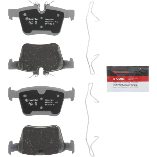KT00821 Brembo Ceramic Brake Pad and UV Coated Solid  Brake Disc Kit Brembo Brake Canada