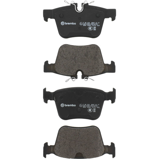 KT04304 Low-Met Brake Pad and UV Coated Solid  Brake Disc Kit Brembo Canada