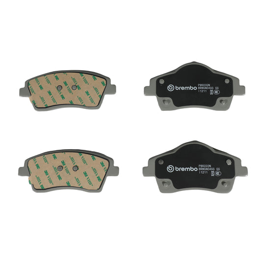 P86033N Brembo PRIME Ceramic Disc Brake Pad Set Brembo Brake Canada
