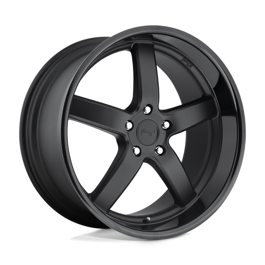 M173190043+40 - Niche M173 Pantano 19X10 5X112  40mm Matte Black - Niche Wheels Canada