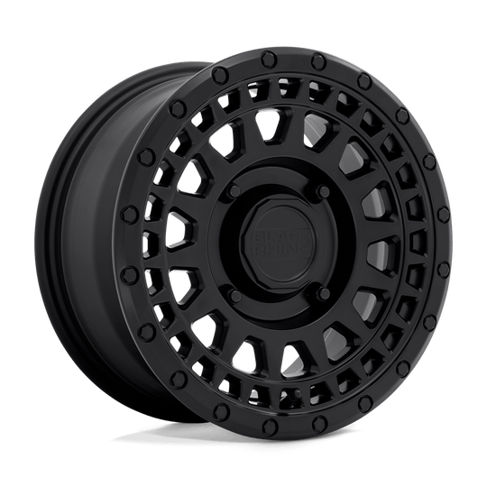 1570PKR364136M06 - Black Rhino Parker Utv 15X7 4X137  36mm Matte Black - Black Rhino Wheels Canada