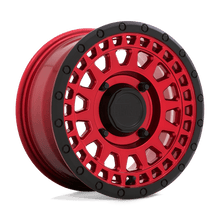 Load image into Gallery viewer, 1470PKR364156R32 - Black Rhino Parker Utv 14X7 4X156  36mm Candy Red With Black Lip - Black Rhino Wheels Canada