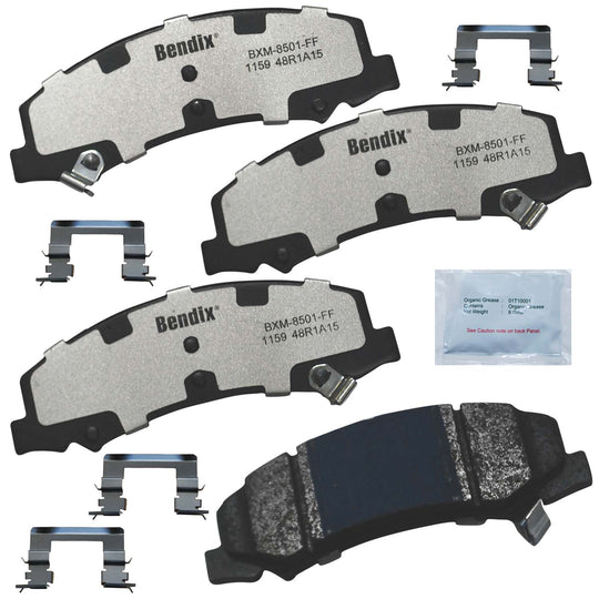 PBD1159 Bendix Police Low-Metallic Severe Duty Disc Brake Pads Bendix Canada