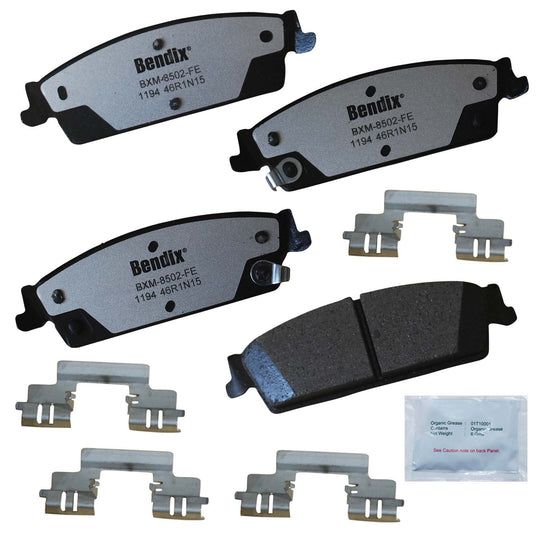 PBD1194 Bendix Police Semi-Metallic Severe Duty Disc Brake Pads Bendix Canada