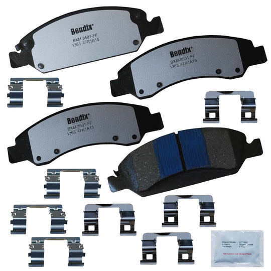 PBD1363 Bendix Police Low-Metallic Severe Duty Disc Brake Pads Bendix Canada