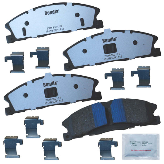 PBD1611B Bendix Police Low-Metallic Severe Duty Disc Brake Pads Bendix Canada