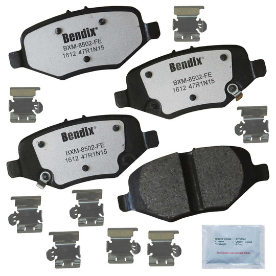 PBD1612 Bendix Police Semi-Metallic Severe Duty Disc Brake Pads Bendix Canada