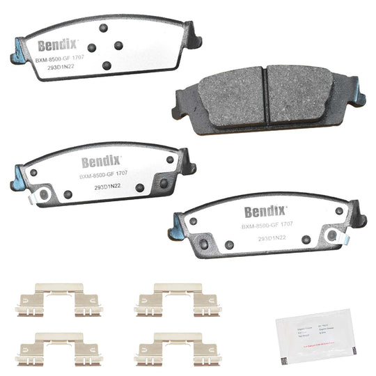 PBD1707 Bendix Police Semi-Metallic Severe Duty Disc Brake Pads Bendix Canada