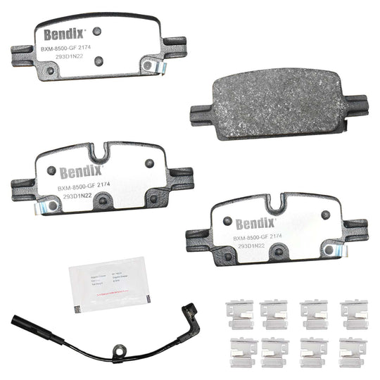 PBD2174 Bendix Police Semi-Metallic Severe Duty Disc Brake Pads Bendix Canada
