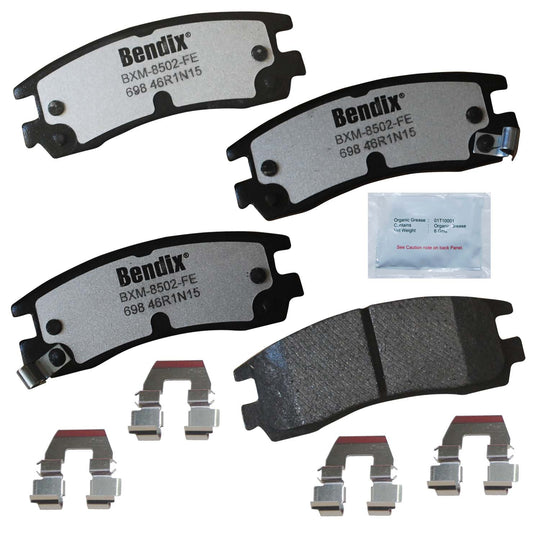 PBD698 Bendix Police Semi-Metallic Severe Duty Disc Brake Pads Bendix Canada