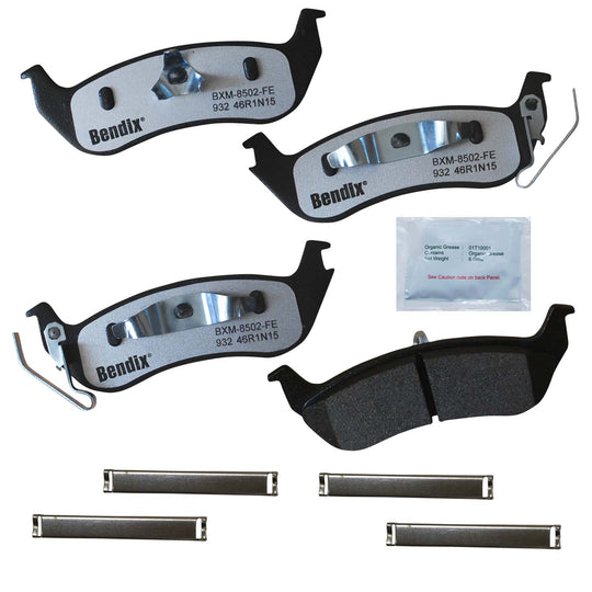 PBD932 Bendix Police Semi-Metallic Severe Duty Disc Brake Pads Bendix Canada