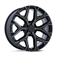Load image into Gallery viewer, 177M-295824 - Performance Replicas PR177 20X9 6X139.7  24mm Gloss Black Milled - Performance Replicas Wheels Canada